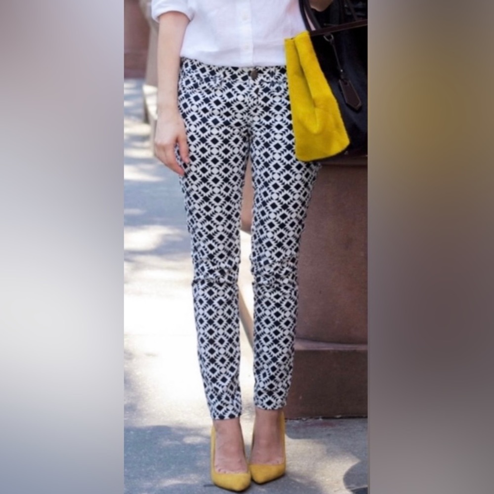 J Crew Toothpick ankle pant size -28